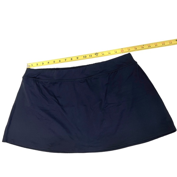 Lands End Swim Skirt with built-in briefs Style 347226 Black size 16 - Picture 8 of 9